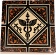 Minton Tile Cadeuceus