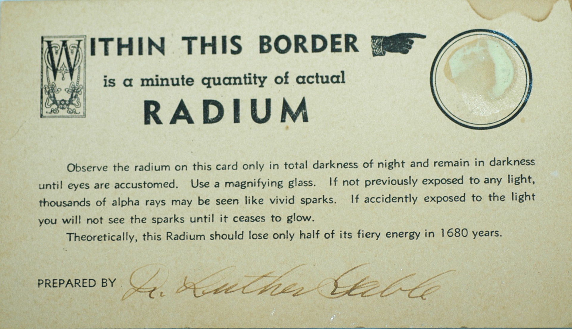 Magnified image for image #1